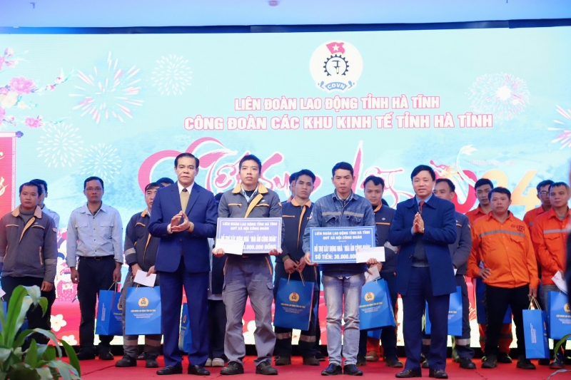 Công đoàn Hà Tĩnh: Nỗ lực chăm lo Tết cho người lao động